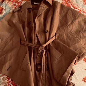 New York and Company Poncho Trench Coat